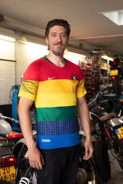 Project Photo: Same Team Jersey; the Jersey of Love