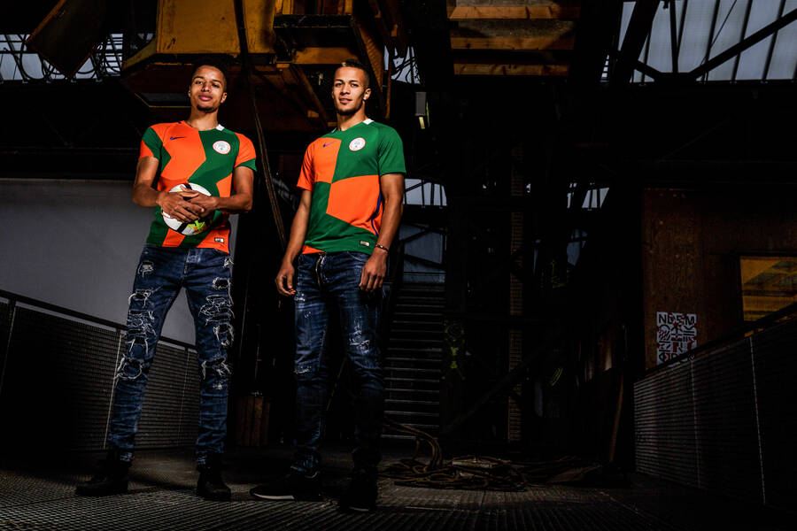 Player Photo: William Troost-Ekong and Tyronne Ebuehi